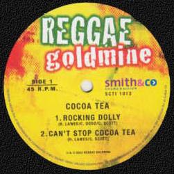 reggae goldmine label - 12" vinyl